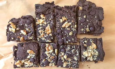 black bean brownie